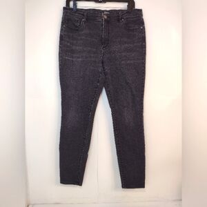 Loft women's dark grey skinny jeans size (31/12)